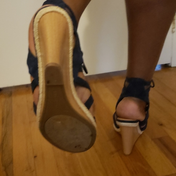 Indigo Rd.-Lace up wedge sandals - Picture 3 of 4